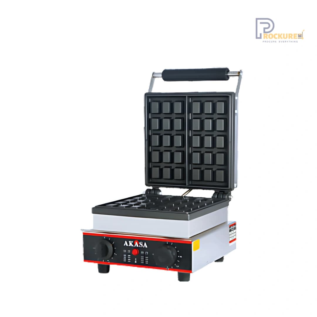 WM3 Rectangular Waffle Maker – Electric, High-Performance, Commercial Use